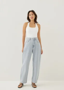 Love, Bonito Casual Pants|Weekend & Vacation Pants*Mickee Denim Barrel Jeans