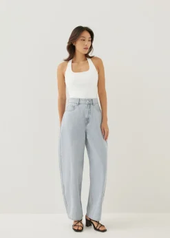 Love, Bonito Casual Pants|Weekend & Vacation Pants*Mickee Denim Barrel Jeans