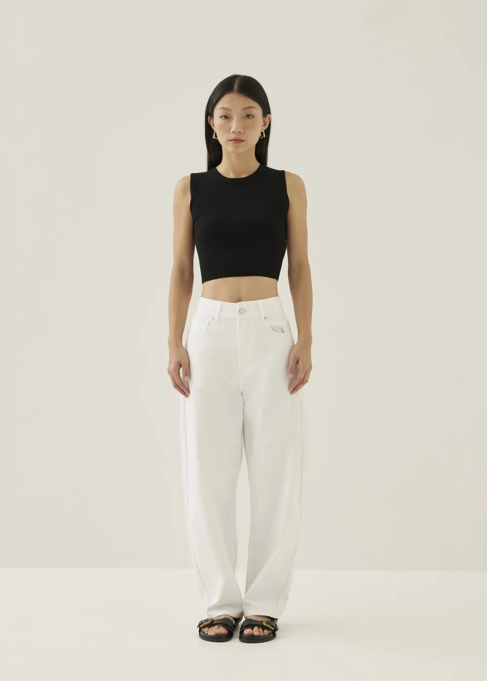 Love, Bonito Casual Pants|Weekend & Vacation Pants*Mickee Denim Barrel Jeans