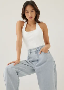 Love, Bonito Casual Pants|Weekend & Vacation Pants*Mickee Denim Barrel Jeans