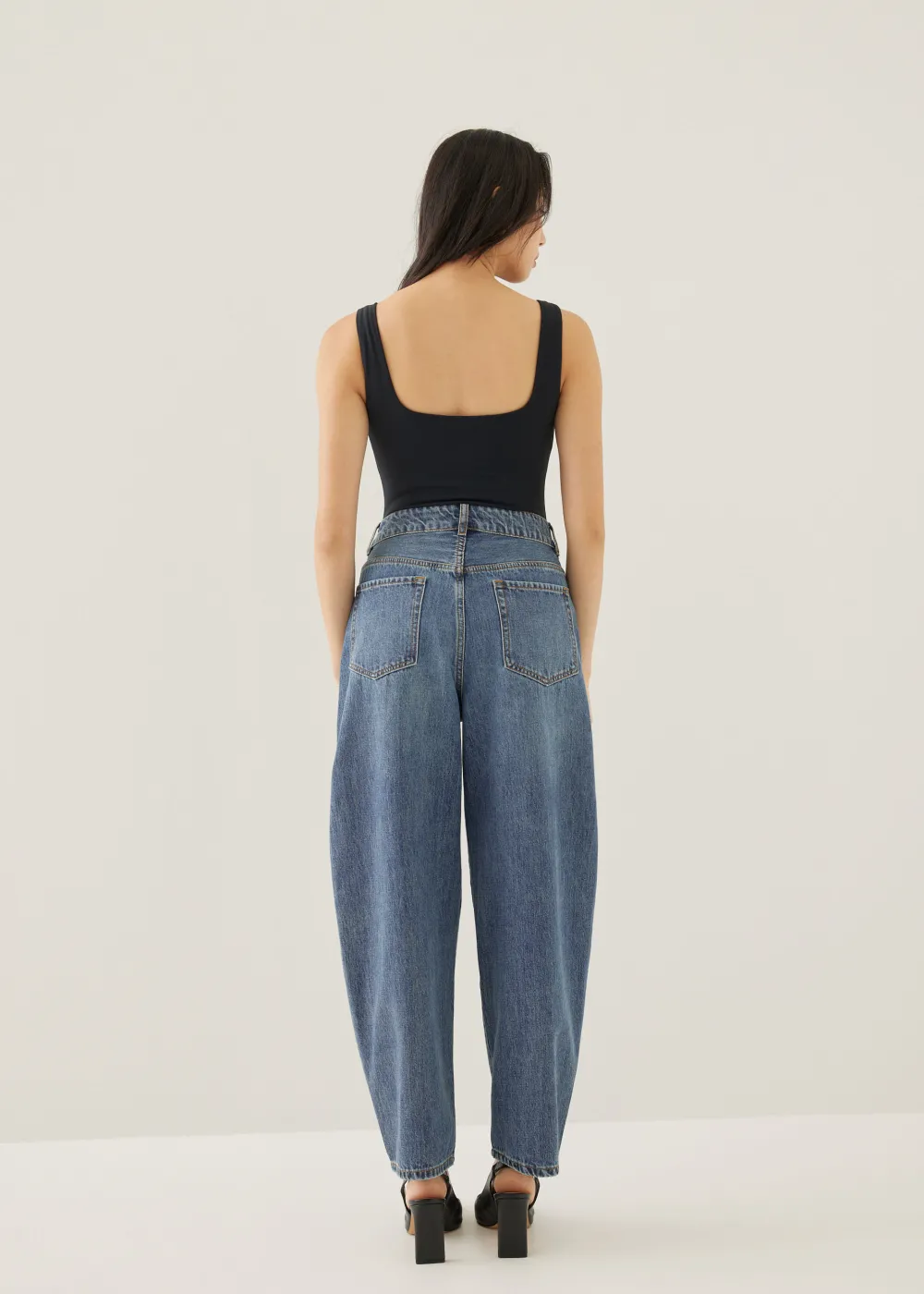 Love, Bonito Casual Pants|Weekend & Vacation Pants*Mickee Denim Barrel Jeans