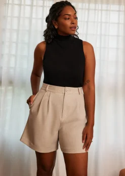 Love, Bonito Work Tops|Tanks & Camis*Monika High Neck Knit Tank Top