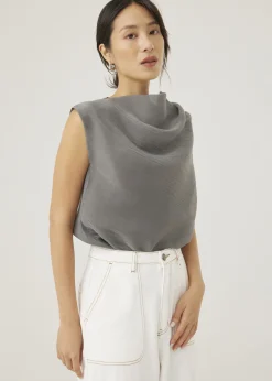 Love, Bonito Work Tops|Blouses & Shirts*Nadya Asymmetric Organza Blouse
