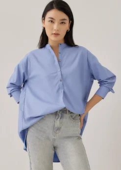 Love, Bonito Work Tops|Blouses & Shirts*Natasa Mandarin Collar Shirt