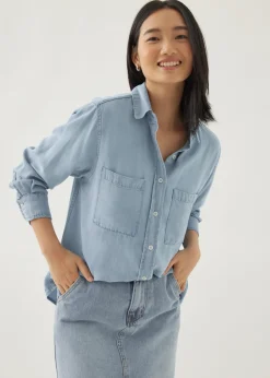 Love, Bonito Blouses & Shirts|Casual Tops*Noleen Chambray Shirt