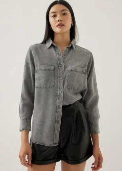 Love, Bonito Blouses & Shirts|Casual Tops*Noleen Chambray Shirt