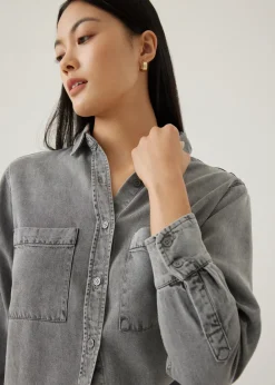 Love, Bonito Blouses & Shirts|Casual Tops*Noleen Chambray Shirt