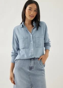 Love, Bonito Blouses & Shirts|Casual Tops*Noleen Chambray Shirt