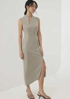 Love, Bonito Work Dresses*Nonna High Neck Column Maxi Dress