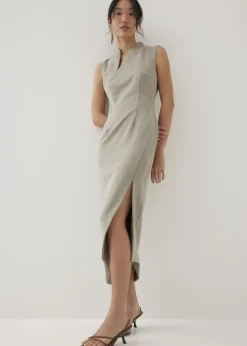 Love, Bonito Work Dresses*Nonna High Neck Column Maxi Dress