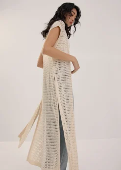 Love, Bonito Swimwear*Openwork Knit Multi-way Midaxi Dress