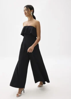 Love, Bonito Party & Occasions|Jumpsuits & Rompers*Overlay Flare Maxi Jumpsuit
