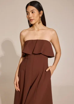 Love, Bonito Party & Occasions|Jumpsuits & Rompers*Overlay Flare Maxi Jumpsuit