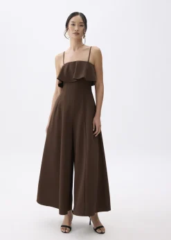 Love, Bonito Party & Occasions|Jumpsuits & Rompers*Overlay Flare Maxi Jumpsuit