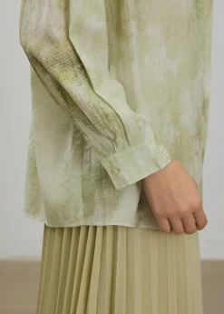 Love, Bonito Blouses & Shirts|Weekend*Oversized Abstract Collared Shirt
