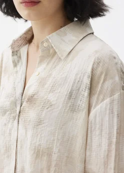 Love, Bonito Blouses & Shirts|Weekend*Oversized Abstract Collared Shirt