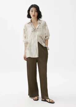 Love, Bonito Blouses & Shirts|Weekend*Oversized Abstract Collared Shirt