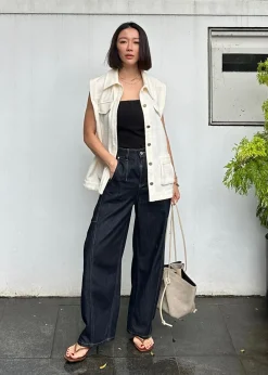 Love, Bonito Weekend|Blazers & Jackets*Oversized Belted Tweed Vest