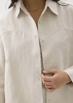 Love, Bonito Blouses & Shirts|Work Tops*Oversized Collared Shirt