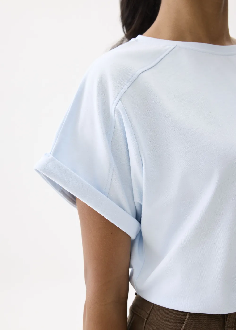 Love, Bonito Casual Tops|Weekend*Oversized Jersey Round Neck Tee
