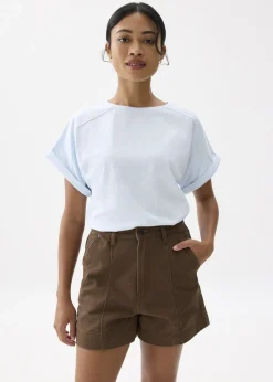 Love, Bonito Casual Tops|Weekend*Oversized Jersey Round Neck Tee