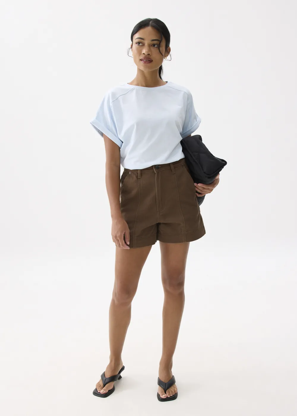 Love, Bonito Casual Tops|Weekend*Oversized Jersey Round Neck Tee