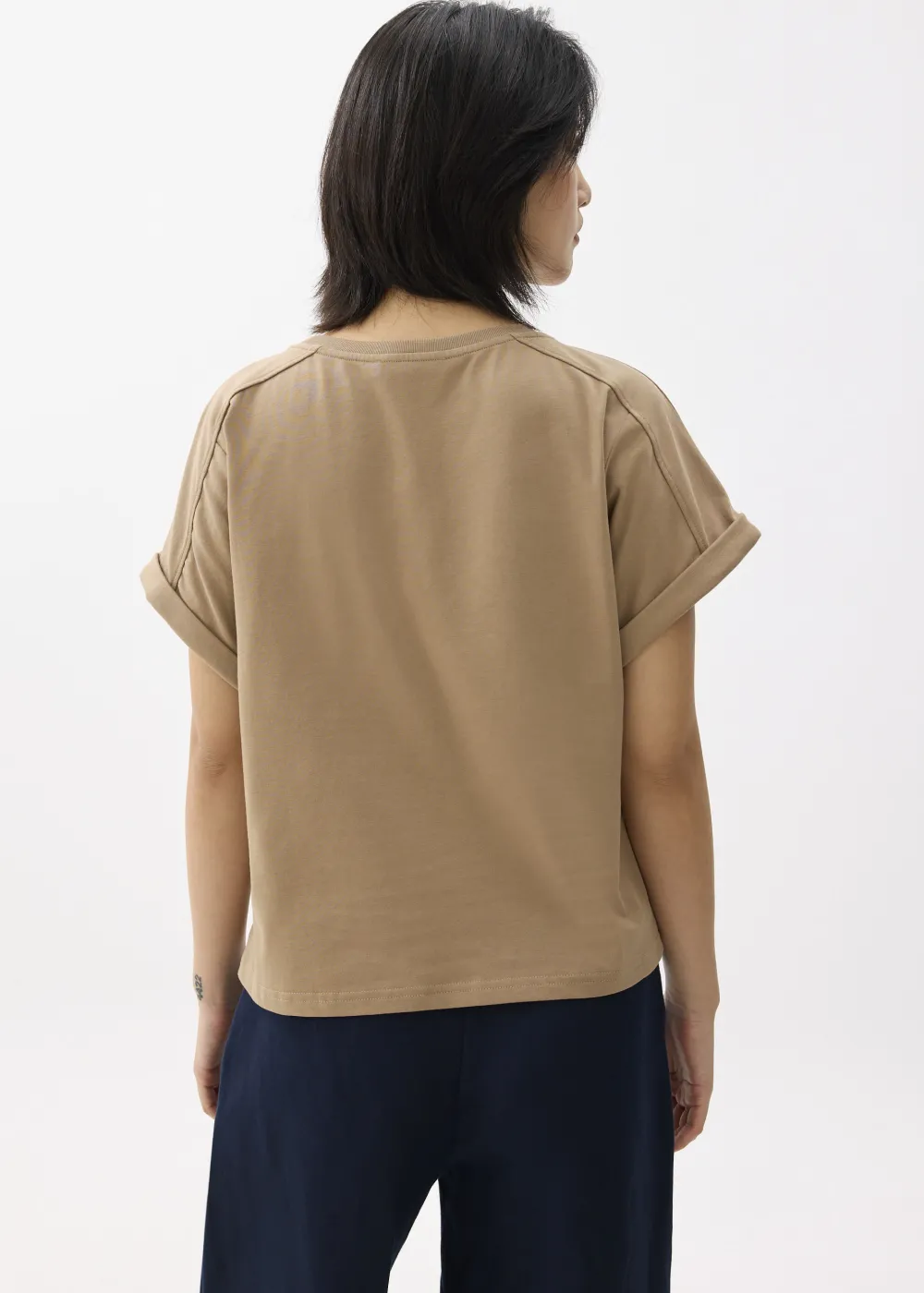 Love, Bonito Casual Tops|Weekend*Oversized Jersey Round Neck Tee
