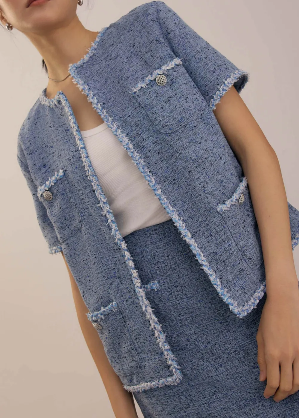 Love, Bonito Weekend|Blazers & Jackets*Oversized Tweed Jacket