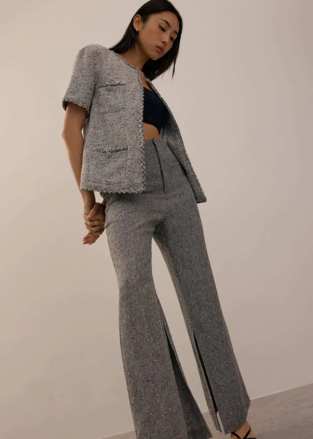 Love, Bonito Weekend|Blazers & Jackets*Oversized Tweed Jacket