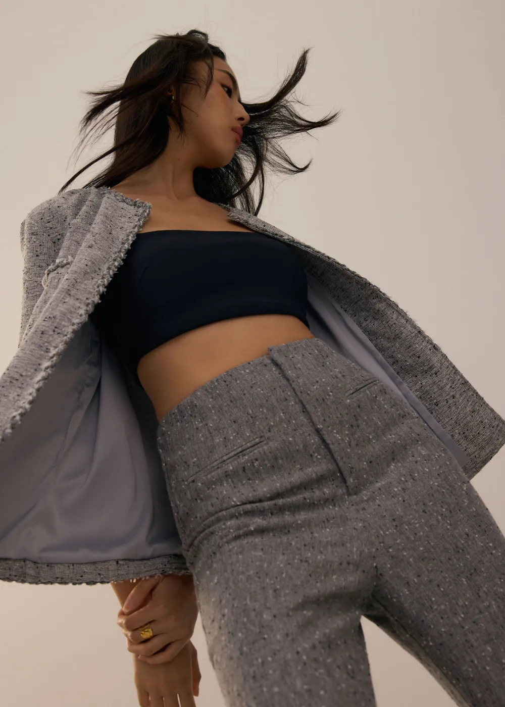 Love, Bonito Weekend|Blazers & Jackets*Oversized Tweed Jacket