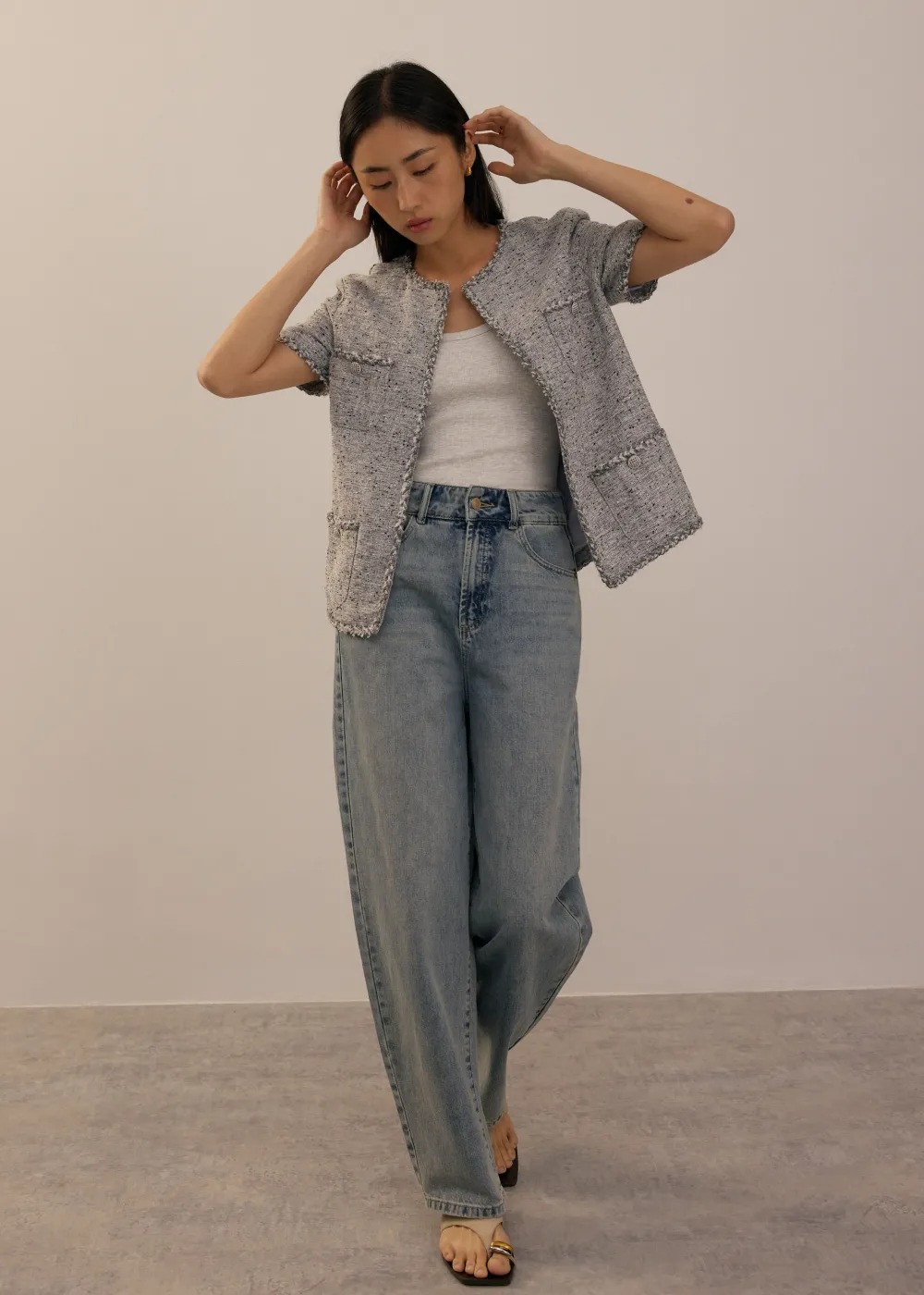 Love, Bonito Weekend|Blazers & Jackets*Oversized Tweed Jacket