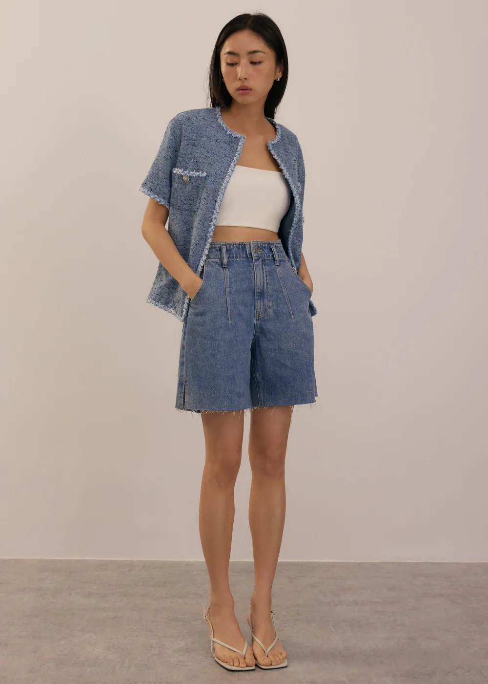 Love, Bonito Weekend|Blazers & Jackets*Oversized Tweed Jacket