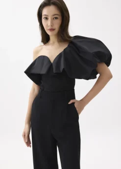 Love, Bonito Party Tops|Party & Occasions*Padded Asymmetric Puff Sleeve Top