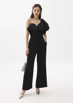 Love, Bonito Party Tops|Party & Occasions*Padded Asymmetric Puff Sleeve Top