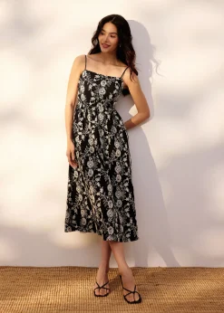 Love, Bonito Party Dresses|Party & Occasions*Padded Floral Broderie Fit & Flare Midaxi Dress