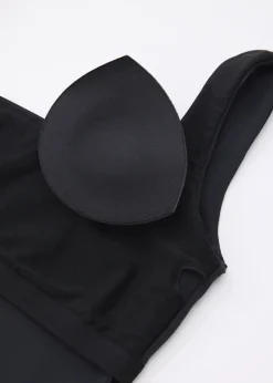 Love, Bonito Casual Tops|Casual*Padded Jersey Square Neck Top