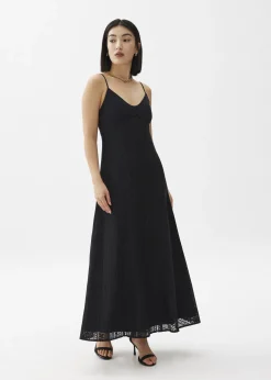 Love, Bonito Party Dresses|Party & Occasions*Padded Lace V-Neck Flare Maxi Dress