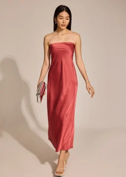 Love, Bonito Party Dresses|Party & Occasions*Padded Satin Tube Maxi Dress