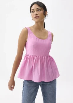 Love, Bonito Blouses & Shirts|Weekend*Padded Scoop Neck Peplum Top