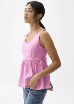 Love, Bonito Blouses & Shirts|Weekend*Padded Scoop Neck Peplum Top