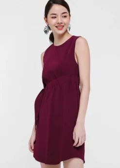 Love, Bonito Work Dresses*Pandira Asymmetrical Ribbon Tie Dress