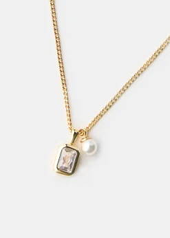 Love, Bonito Party & Occasions|Bags & Accessories*Pearl Rhinestone Necklace