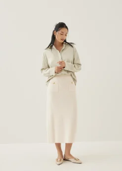 Love, Bonito Work Tops|Blouses & Shirts*Pennie Satin Cuffed Sleeve Shirt