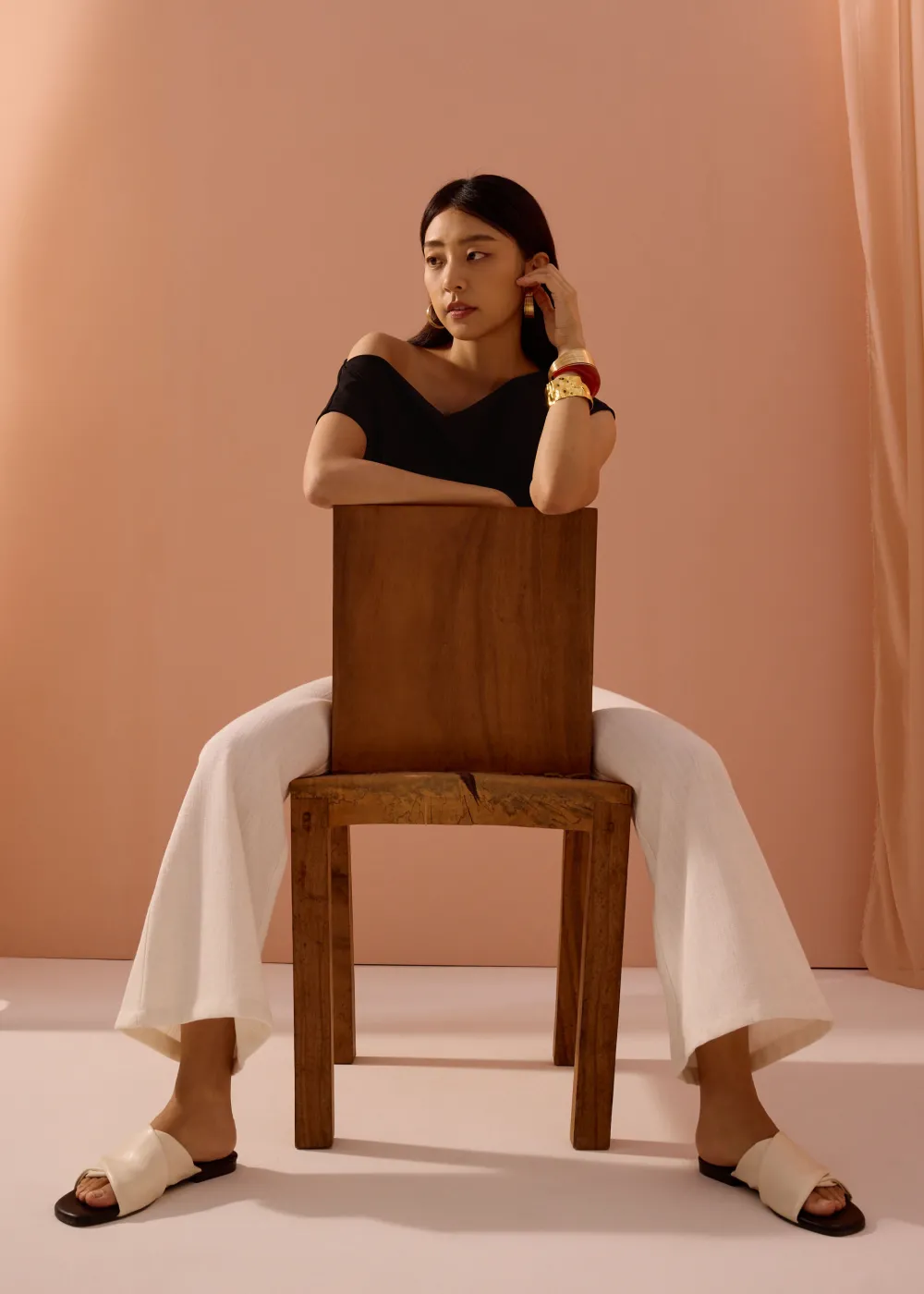 Love, Bonito Petite-Friendly|Work*PETITE Leggy™ Pvara Textured Flare Pants