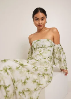 Love, Bonito Party Dresses|Party & Occasions*Rei Fit and Flare Midaxi Dress in Heirloom Botanicals