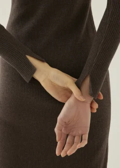 Love, Bonito Work Dresses*Reine Ribbed Knit Bodycon Midi Dress