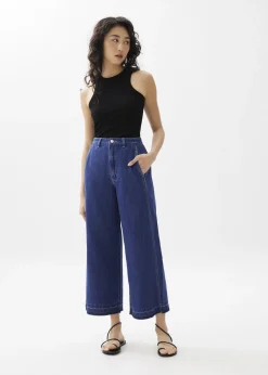 Love, Bonito Weekend & Vacation Pants|Casual Pants*Relaxed Denim Wide Leg Jeans