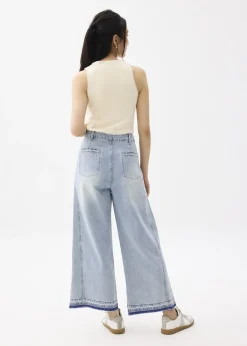 Love, Bonito Weekend & Vacation Pants|Casual Pants*Relaxed Denim Wide Leg Jeans