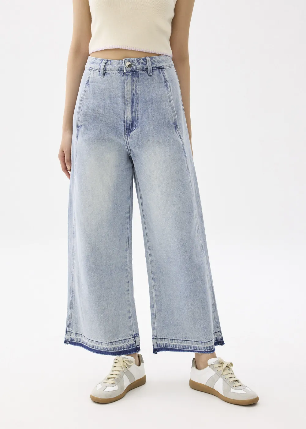 Love, Bonito Weekend & Vacation Pants|Casual Pants*Relaxed Denim Wide Leg Jeans