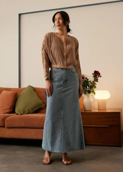 Love, Bonito Petite-Friendly|Weekend*Relaxed Plisse Crop Jacket